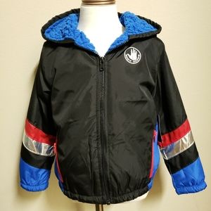 Body Glove Boys winter jacket 6 black/blue hooded
